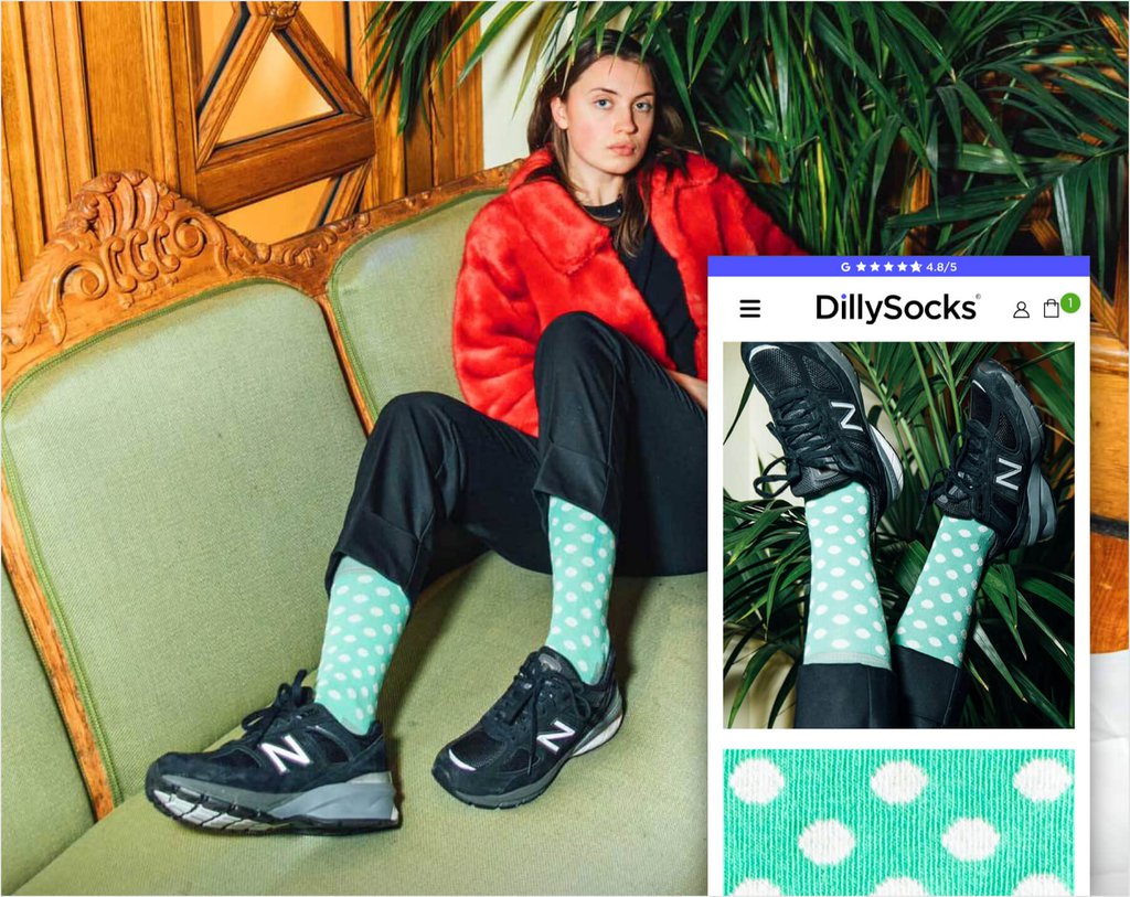 Dillysocks E-Commerce Fallstudie Bild 01