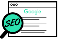 Icon Search engine optimisation SEO